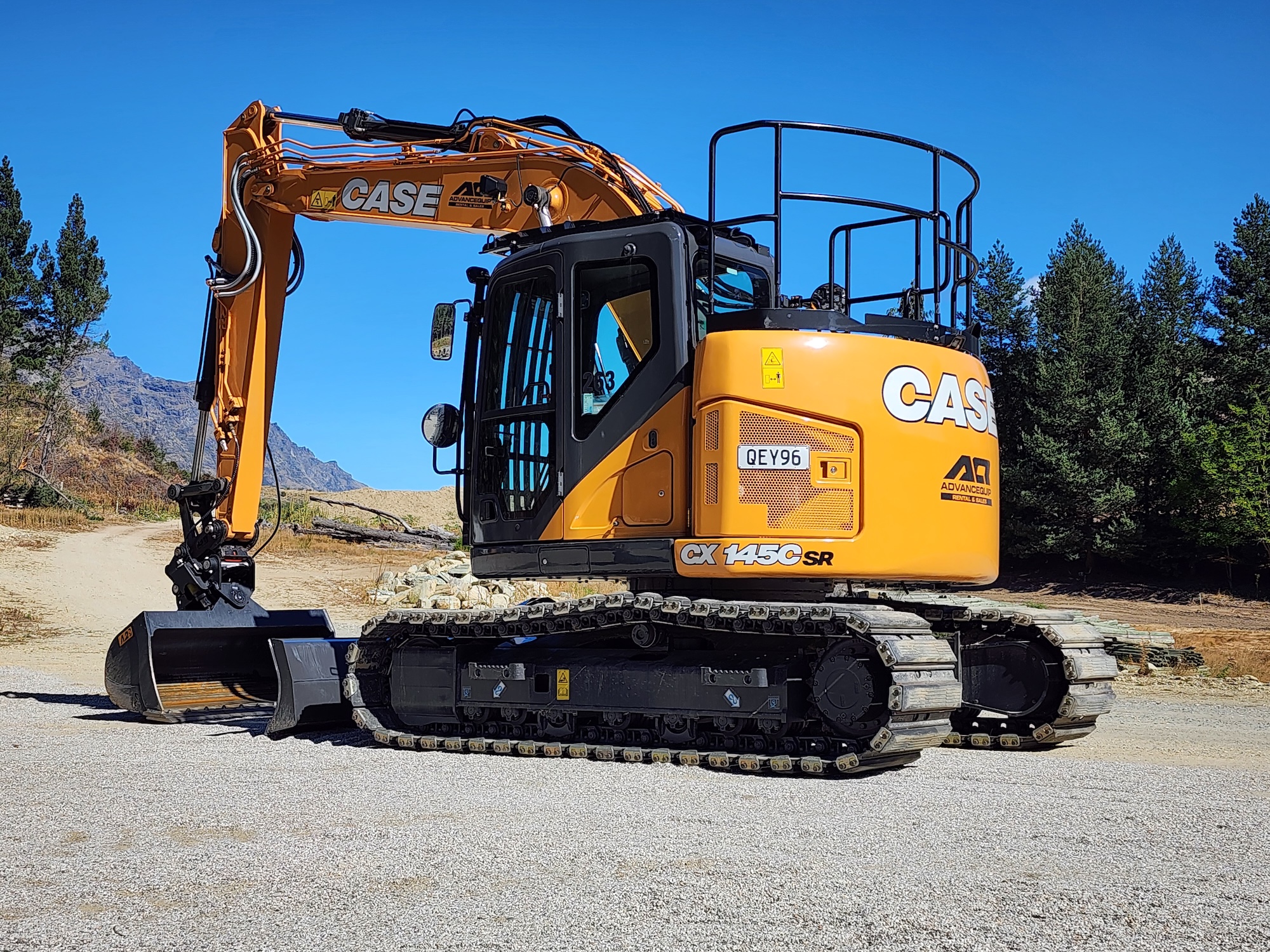 CASE CX145CSR Short Radius