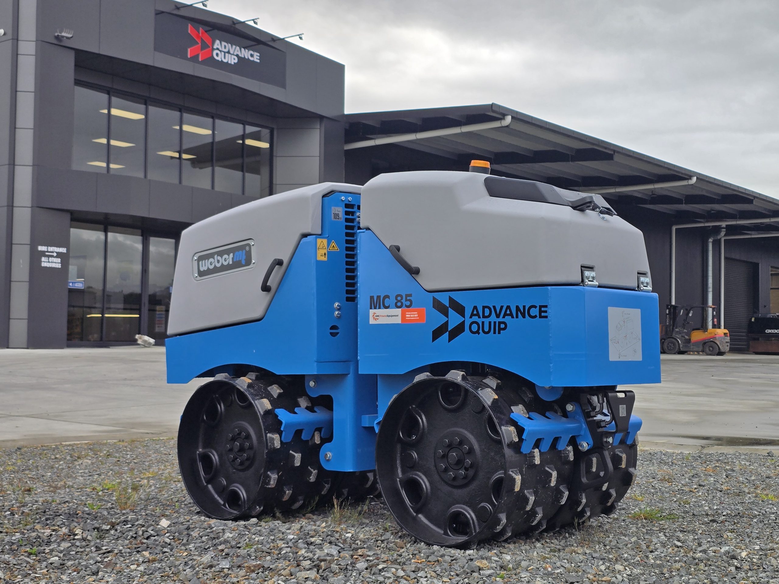 1.6 Ton REMOTE TRENCH ROLLER